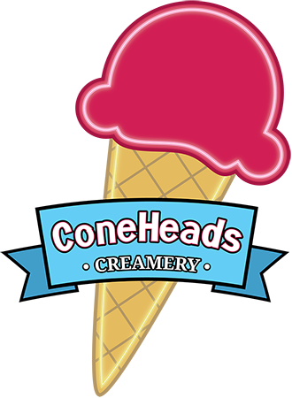 coneheads creamery logo